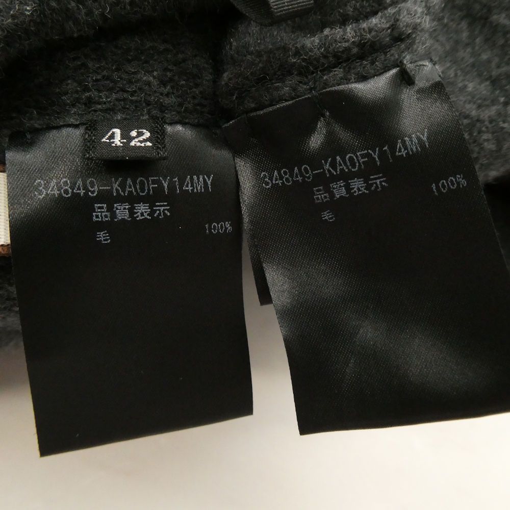 美品 FOXEY フォクシー 34849 ニットドレス ニットジレ ニットミニスカート 42 L ニットジレ ミニスカート レディース AT1858A7 FOXEY - 美品 FOXEY フォクシー 34849 ニットドレス ニットジレ
