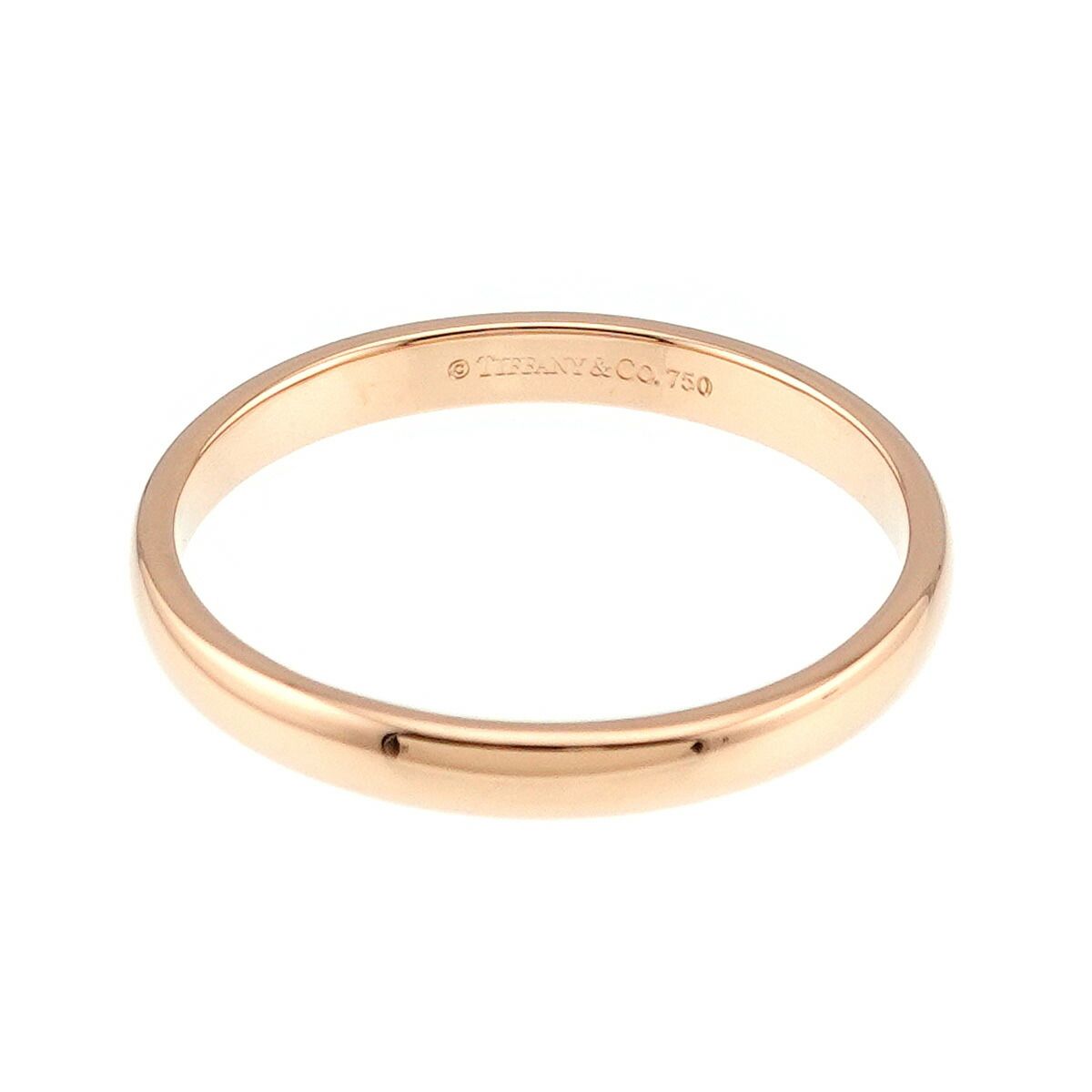 【Tiffany & Co】Tiffany Forever 結婚指輪 幅3mm ティファニー フォーエバー ウェディング バンドリング プラチナ