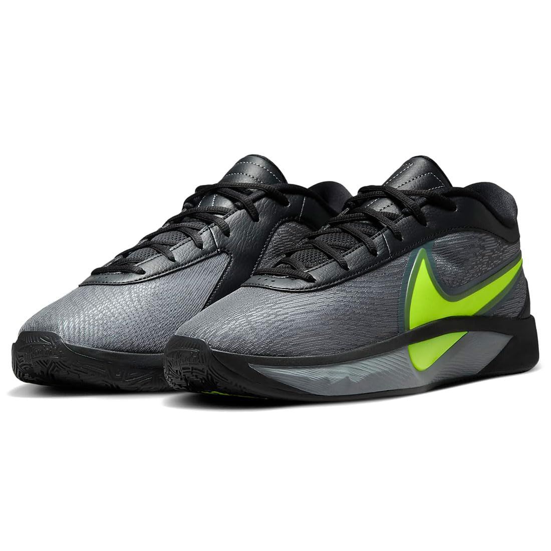 [ナイキ] ヤニス フリーク 6 EP バイブランシー GIANNIS FREAK 6 EP Vibrancy ブラック/クールグレー/スタジアムグリーン/ボルト FJ7807-001 26.0cm [26.0 cm]