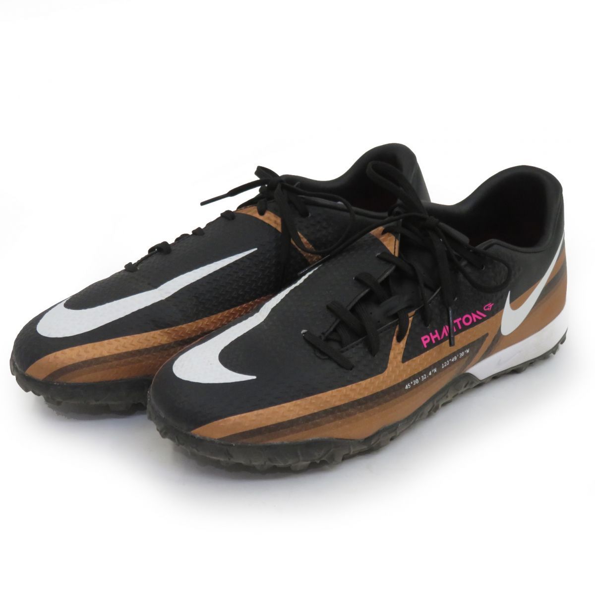153s NIKE ナイキ ファントム GT2 アカデミー TF サッカートレーニングシューズ DR5965-810 US8/26cm 箱無 ※中古 NIKE ナイキ ファントム GT2 アカデミー TF サッカー