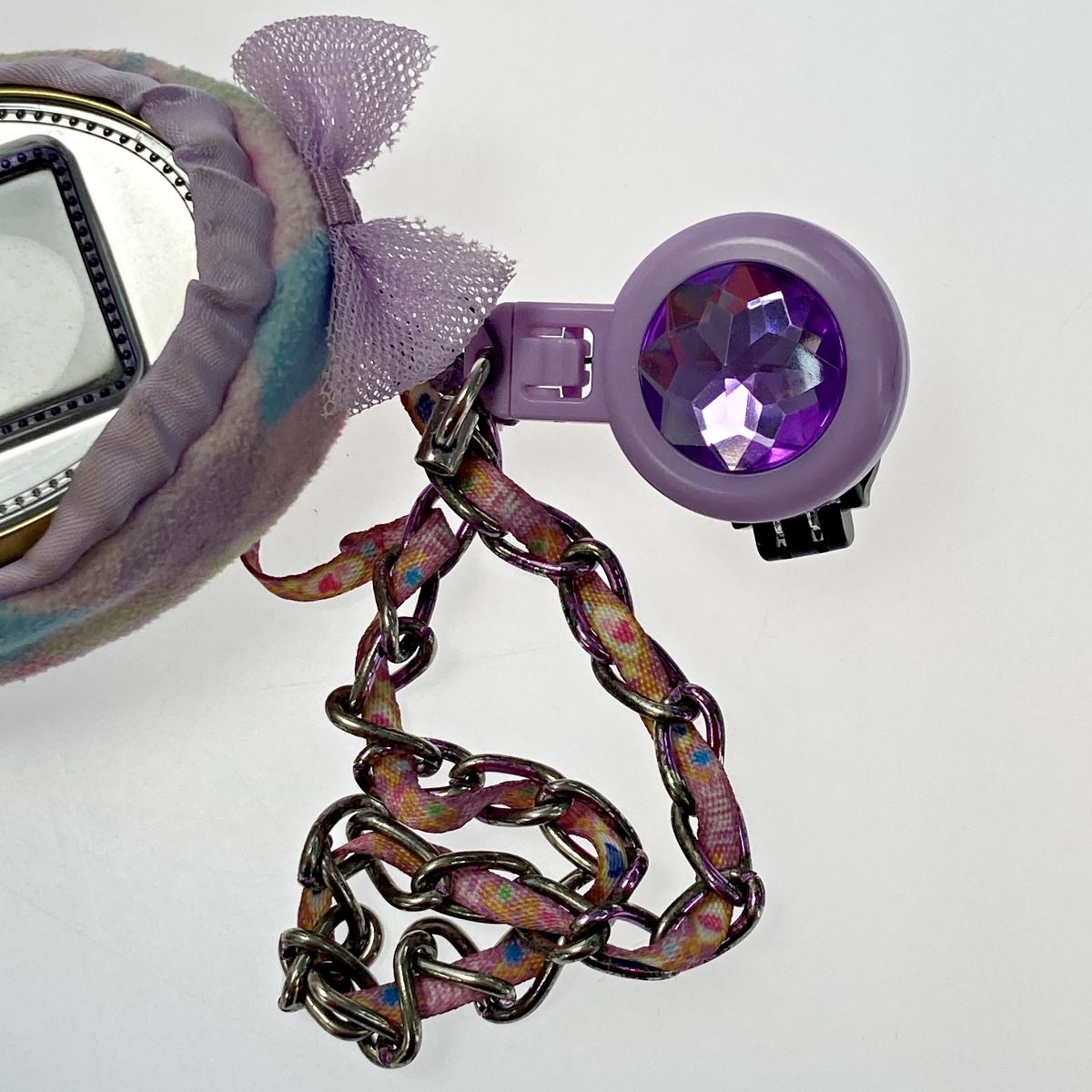 BANDAI バンダイ TAMAGOTCHI たまごっち4U シルバー×パープル カバー付