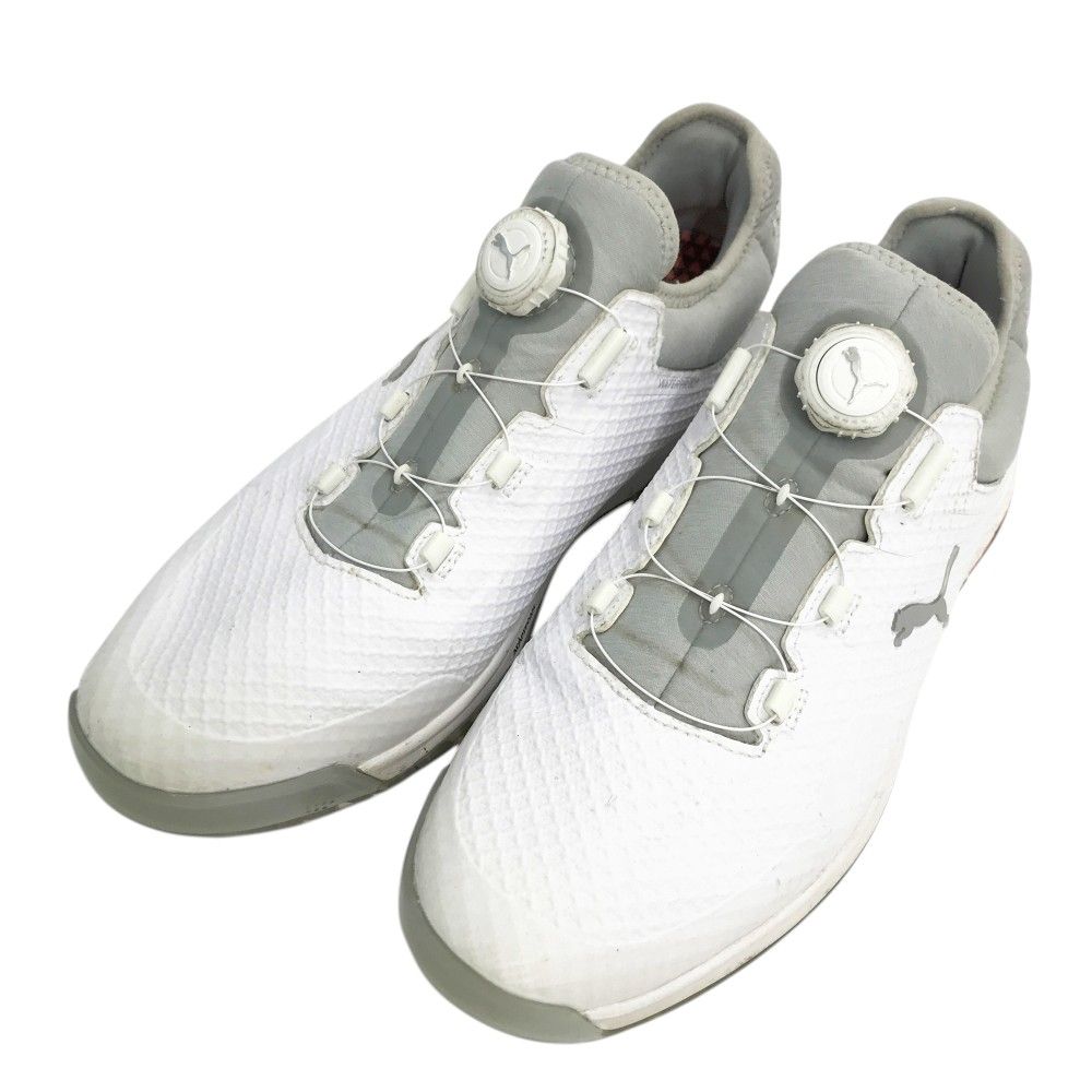 PUMA ゴルフシューズ ホワイト dショッピング |プーマ ゴルフシューズ メンズ スパイクレス