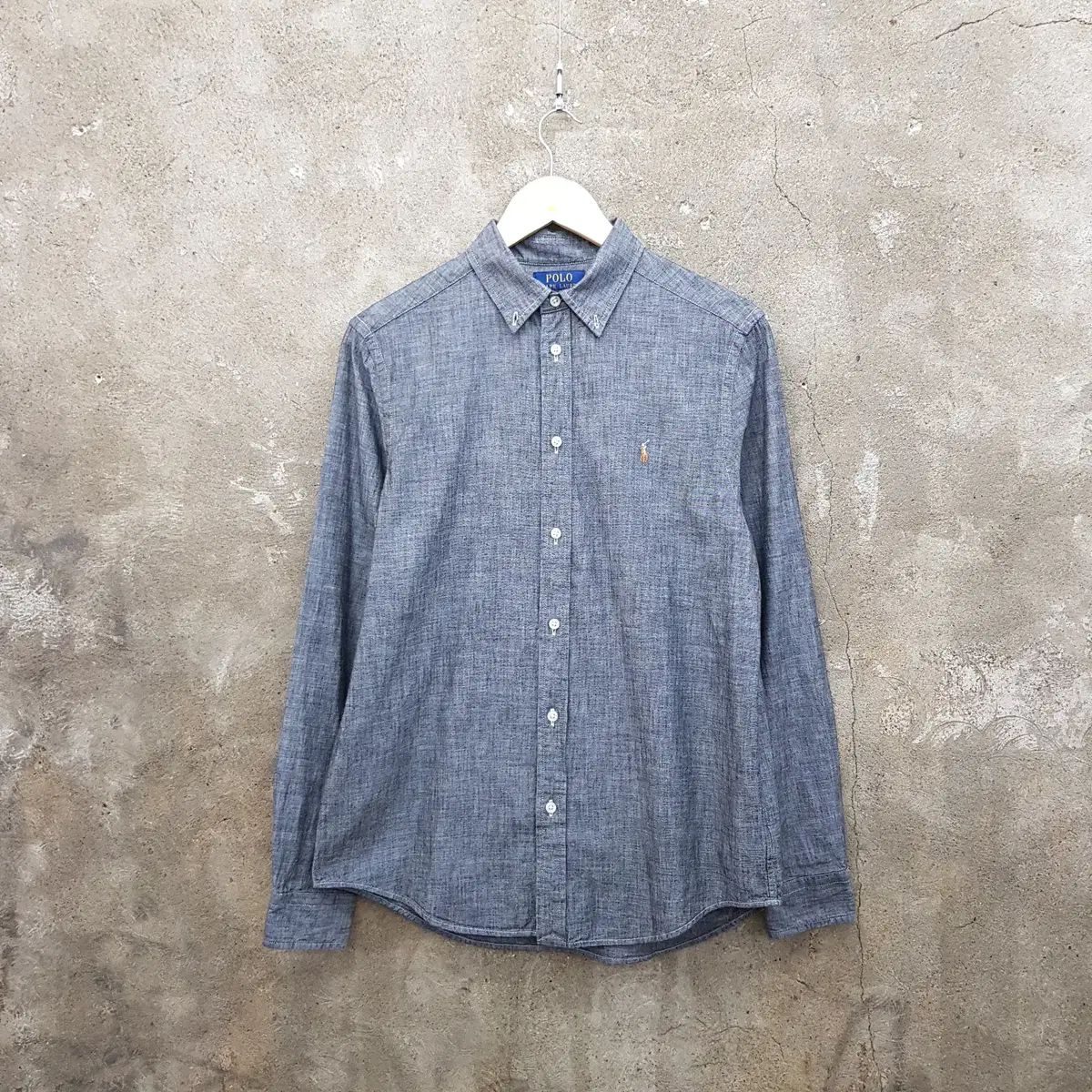 ポロ Ralph Lauren ラルフローレン クラシック チャコールグレー グレー シャツ XL 18 ー 20 サイズ
