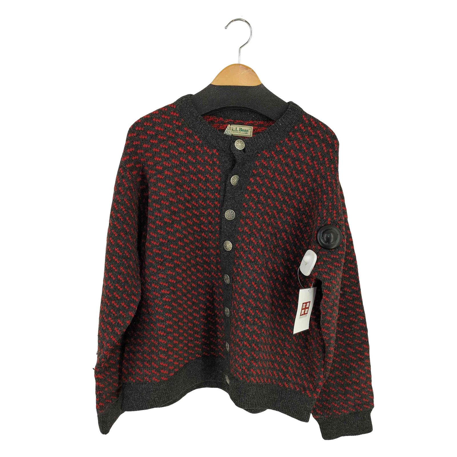 L.L.Bean(エルエルビーン) 80s バーズアイ ニット メンズ 表記無 