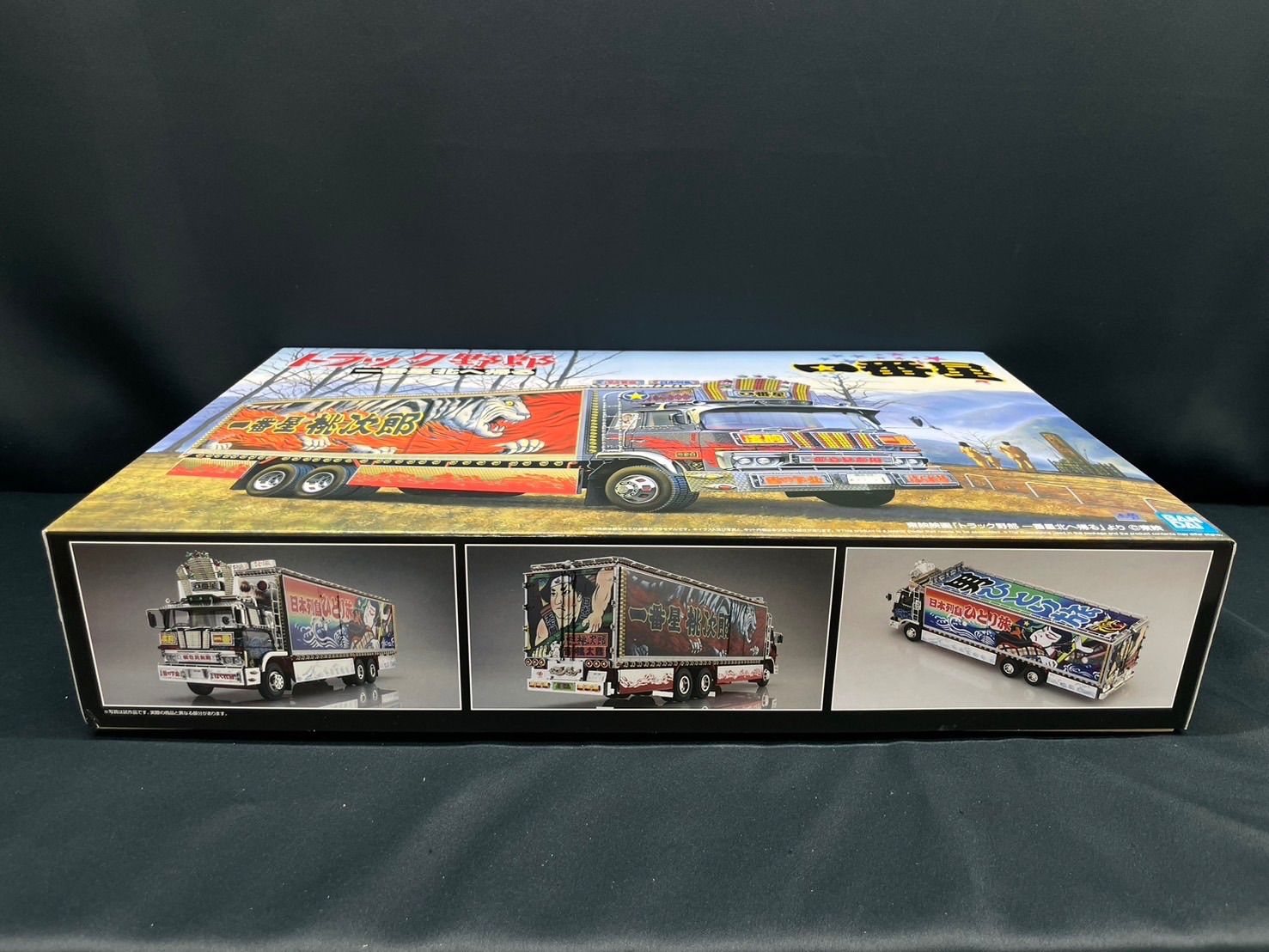 青島 1/32 トラック野郎シリーズ No.6 一番星 北へ帰る プラモデル 青島文化教材社 アオシマ 1/32 トラック野郎 No.06 一番星 北へ