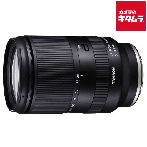 なと① 新品】タムロン 28-200mm F2.8-5.6 Di III RXD ソニーEマウント用