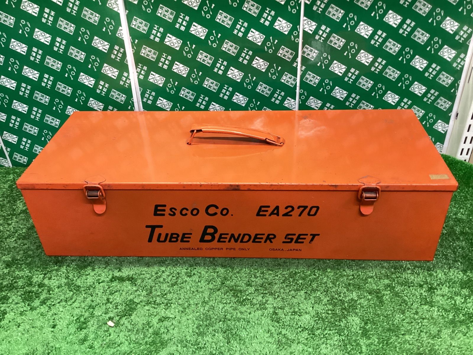 エスコ ESCO ラチェット式チューブベンダー EA270