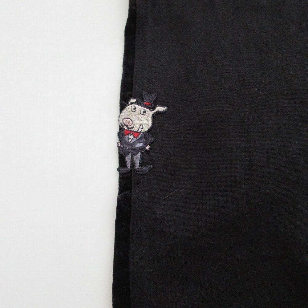 OLLEBOREBLA アルベロベロ　パンツ S ぶたさん　ビーズ 刺繍 グレー 楽天市場】オレボレブラ OLLEBOREBLA アルベロベロ ぶたさん