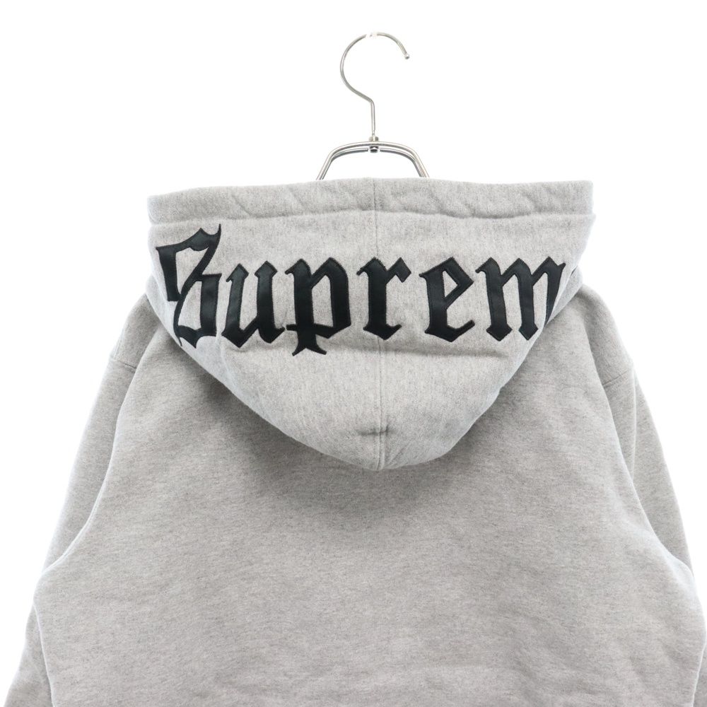SUPREME (シュプリーム) 16AW Old English Hood Logo Zip Up Sweat 