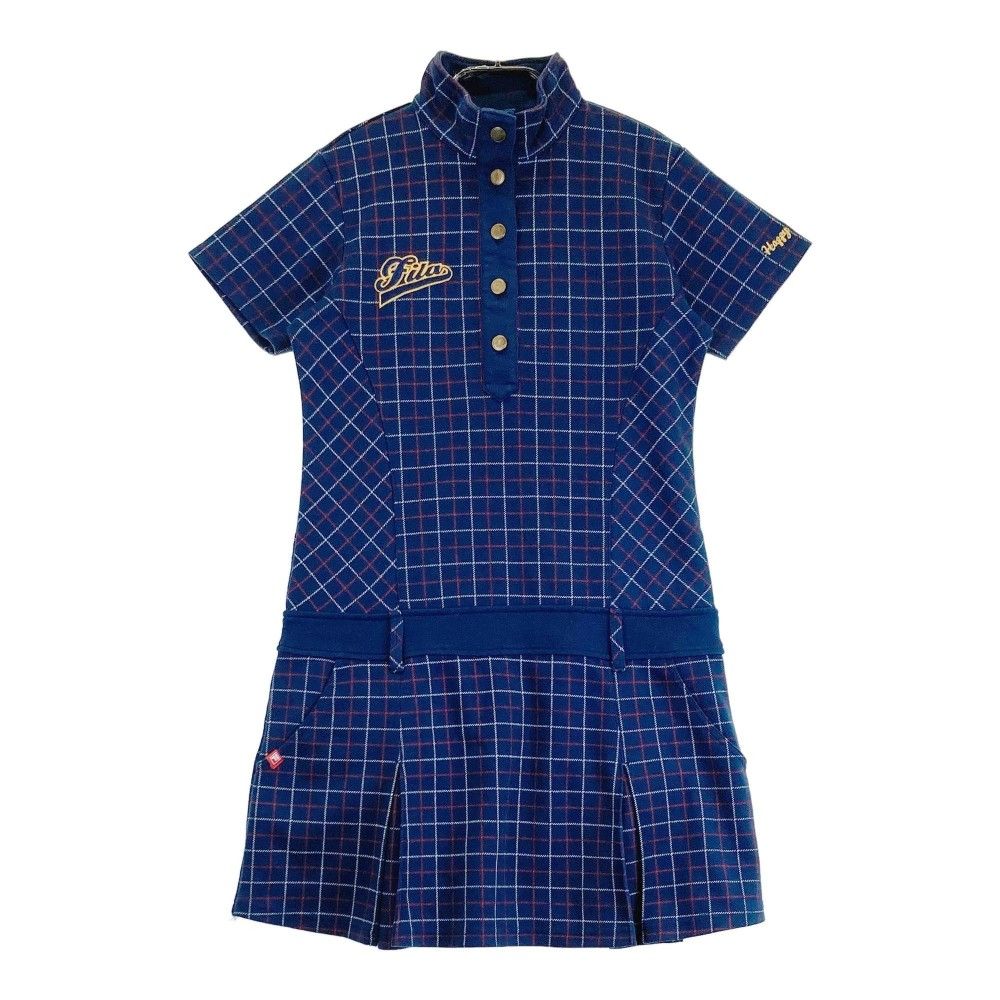 FILA GOLFフィラゴルフ ハイネック半袖ワンピース チェック柄ネイビー系 美品】フィラゴルフ 半袖ハイネックワンピース ネイビー×白×レッド ハーフジップ レディース M ゴルフウェア FILA GOLF FILA GOLF  フィラゴルフ ハイネック半袖ワンピース ブルー系 M ゴルフウェア レディース : ブランド古着ストスト - 通販 - Yahoo!ショッピング