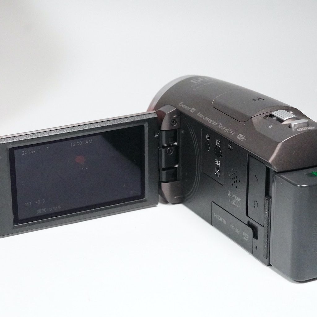 老舗の SONY ソニー HDR-CX680 ブラウン 元箱 返金保証 2235