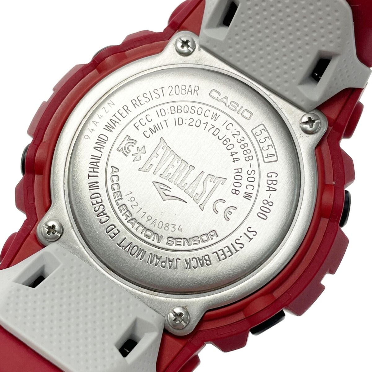 CASIO カシオ G-SHOCK G-SQUAD EVERLASTコラボ GBA-800EL-4AJR