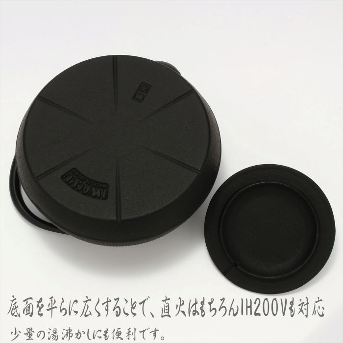  南部鉄器 鉄瓶 急須 鉄瓶兼用急須 5型 新アラレ IH 対応 直火 鉄器急須 岩鋳 伝統工芸 保温 鉄分 耐久性 IH対応 やかん 湯沸かし 直火ok 0.65 L 鉄分補給 2人～3人向け 5号サイズ 敬老の日 ギフト お祝い ザル ティーカップ 急須 日本茶用品 茶器