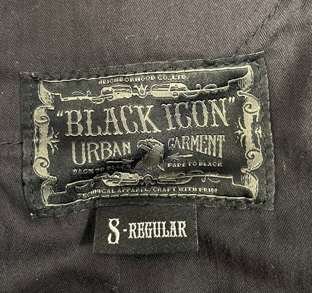 ネイバーフッド NEIGHBORHOOD BLACK ICON NARROW STRAIGHT ナロー 