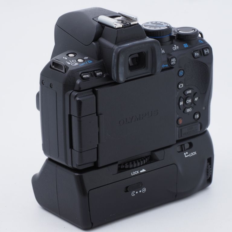 OLYMPUS デジタル一眼 E-620 ボディHLD-5 バッテリーグリップ付