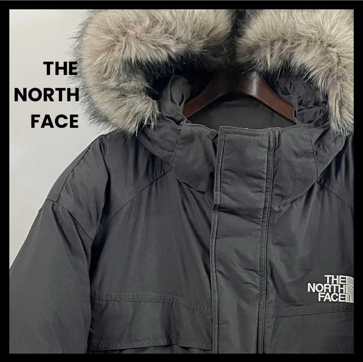 THE NORTH FACE ノースフェイス マクマードパーカ ダウン グレー-