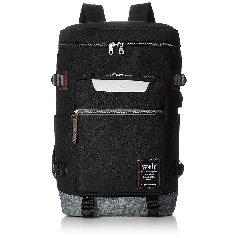 【在庫セール】[ウォルト] リュック wlt REFLECTION メンズ ブラック 0
