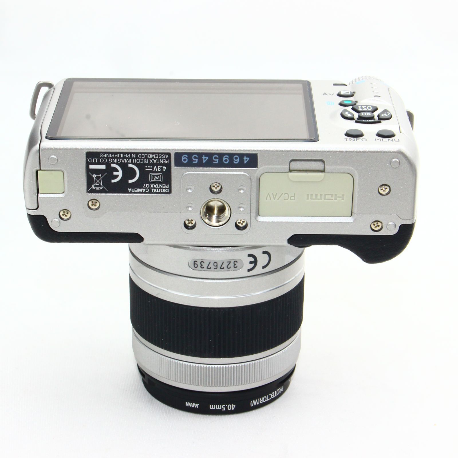 PENTAX Q7 ダブルズームキット Silver-