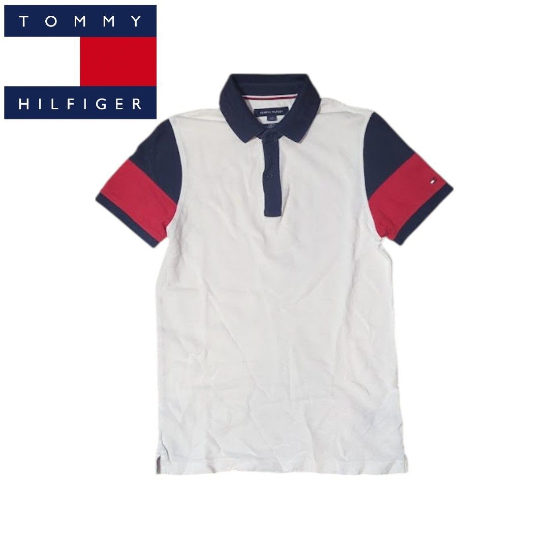 TOMMY FILFIGER ネイビー スイングトップ ブルゾン ジャケット - メルカリ
