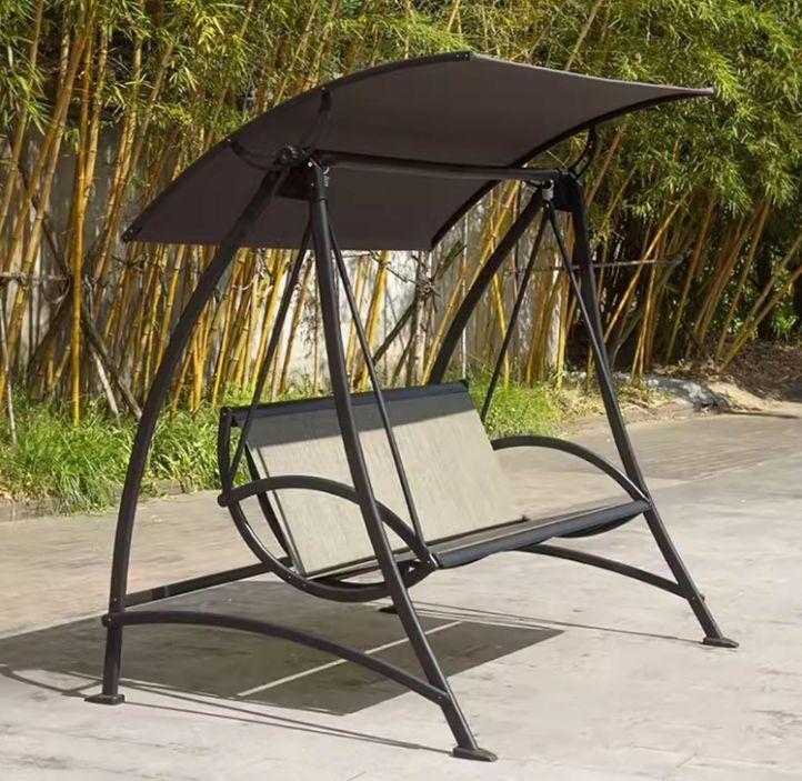 VINGLI パティオ木製ポーチブランコ スイングチェアベンチ 屋外用