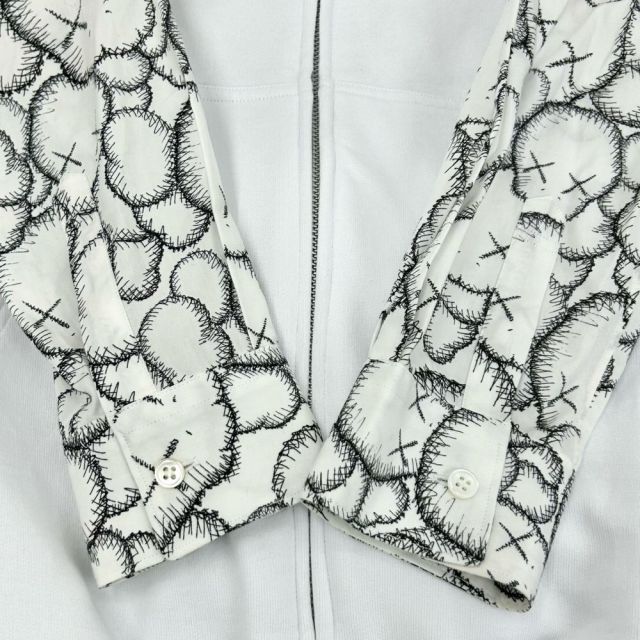 COMME des GARCONS SHIRT×KAWS ジップアップパーカ FH-B026