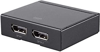 Monoprice 2?x 1?DisplayPortスイッチ 4?K 60hz 21.6?Gbps