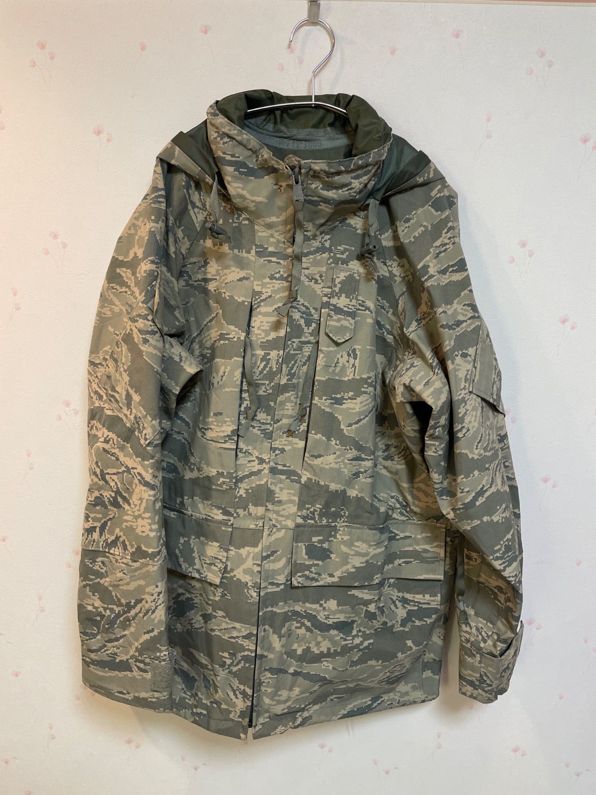 米軍実物 USAF APECS パーカー デジタルタイガーストライプ Medium Regular 2008年製 Propper製