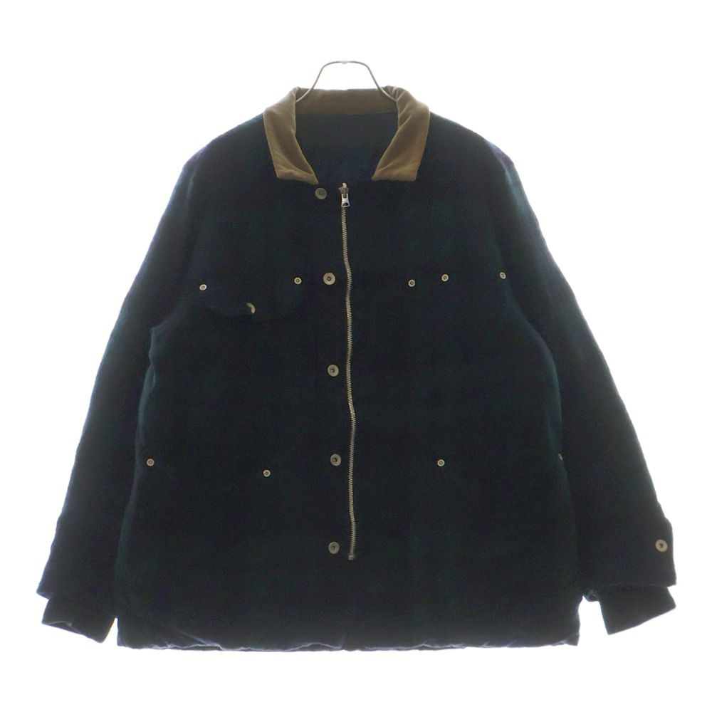 Sacai (サカイ) 20AW リバーシブル ジップアップ ウール チェック