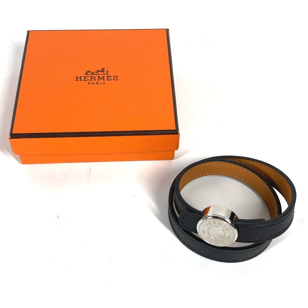 HERMES エルメス ブレスレット セリエ ダブル レザー - メルカリ