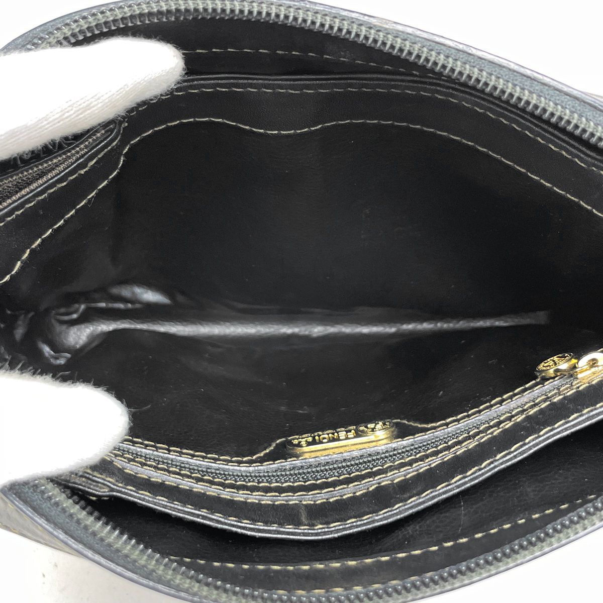 ペカン柄 ショルダーバッグ