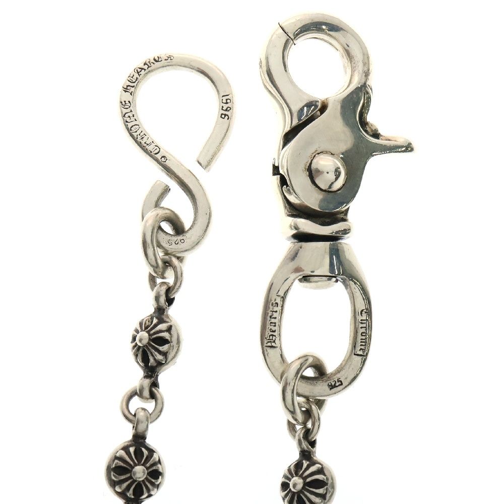 【海】レザーズ&トレジャーズ　ウォレットチェーン　長さ約８１ｃｍ　重量約３１０ｇ 海】レザーズ&トレジャーズ ウォレットチェーン 長さ約81cm