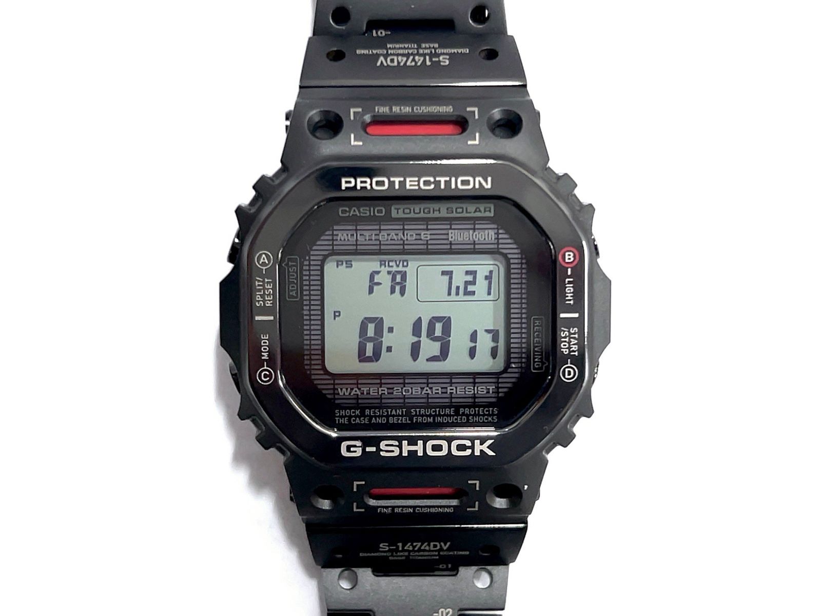 CASIO (カシオ) G-SHOCK Gショック フルメタルチタン デジタル腕時計