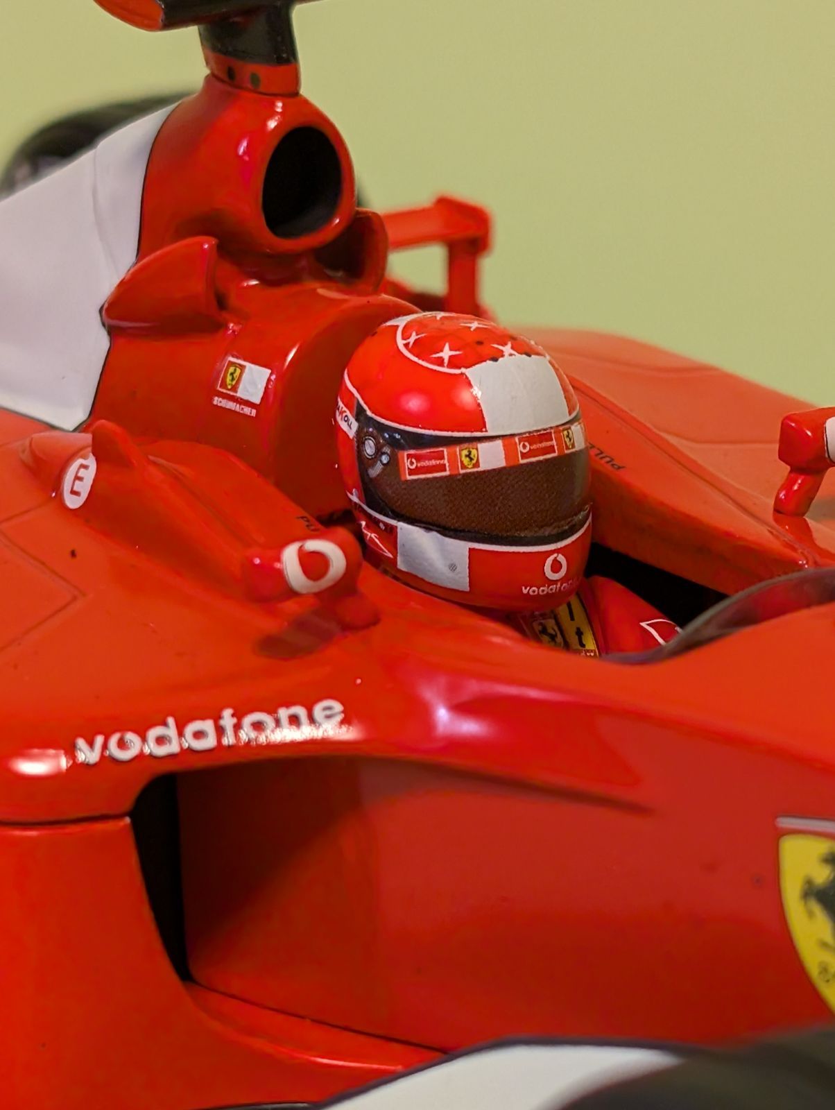 2002年序盤戦限定マシン 1/18 マテル フェラーリF2001 2002年モデル