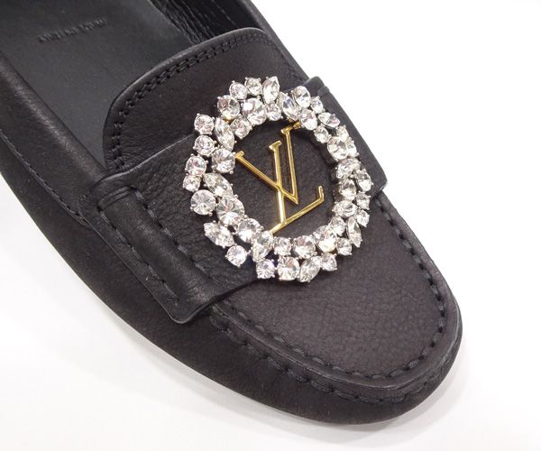 LOUIS VUITTONルイヴィトン LV ドライビングシューズ 35 1/2 質コニシ