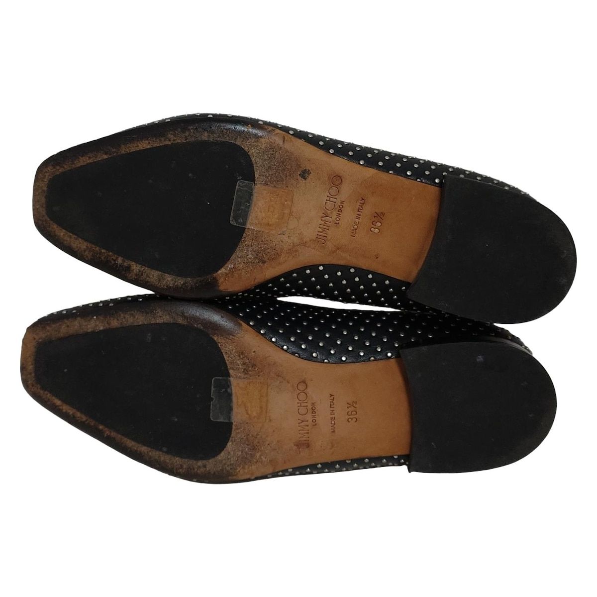 JIMMY CHOO☆ジミーチュウ☆レースフラットシューズ☆36 1/2 得価