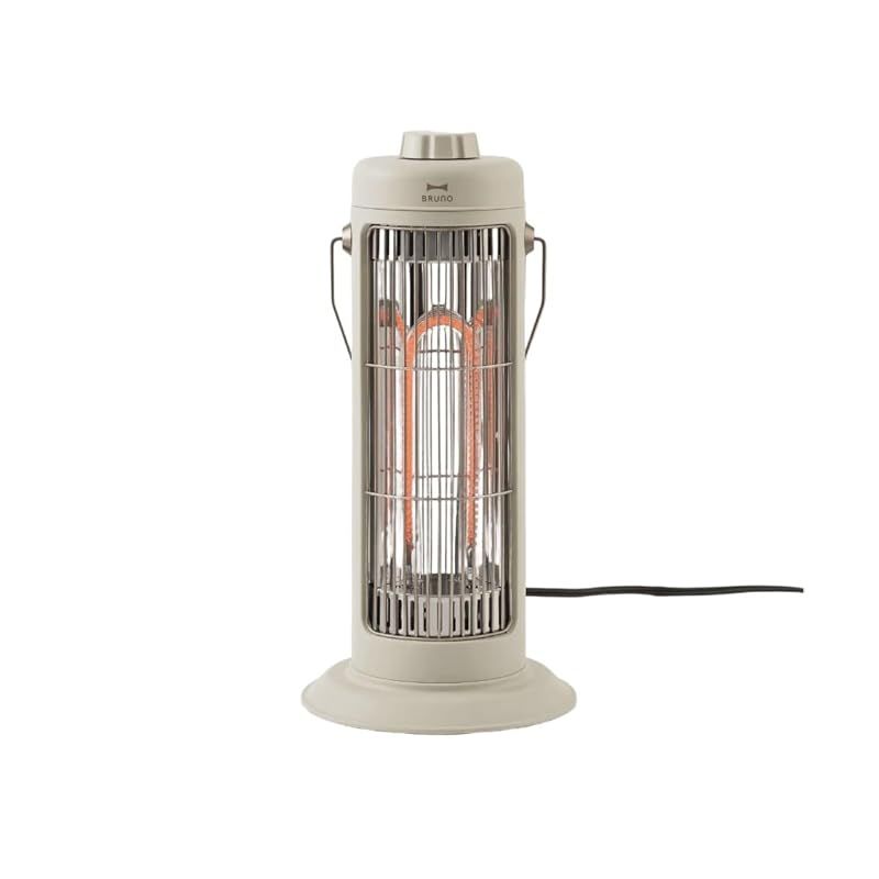 BRUNO ブルーノ ヒーター 軽量 小型 カーボンヒーター NOSTALSTOVE S グレージュ BOE117-GRG 1