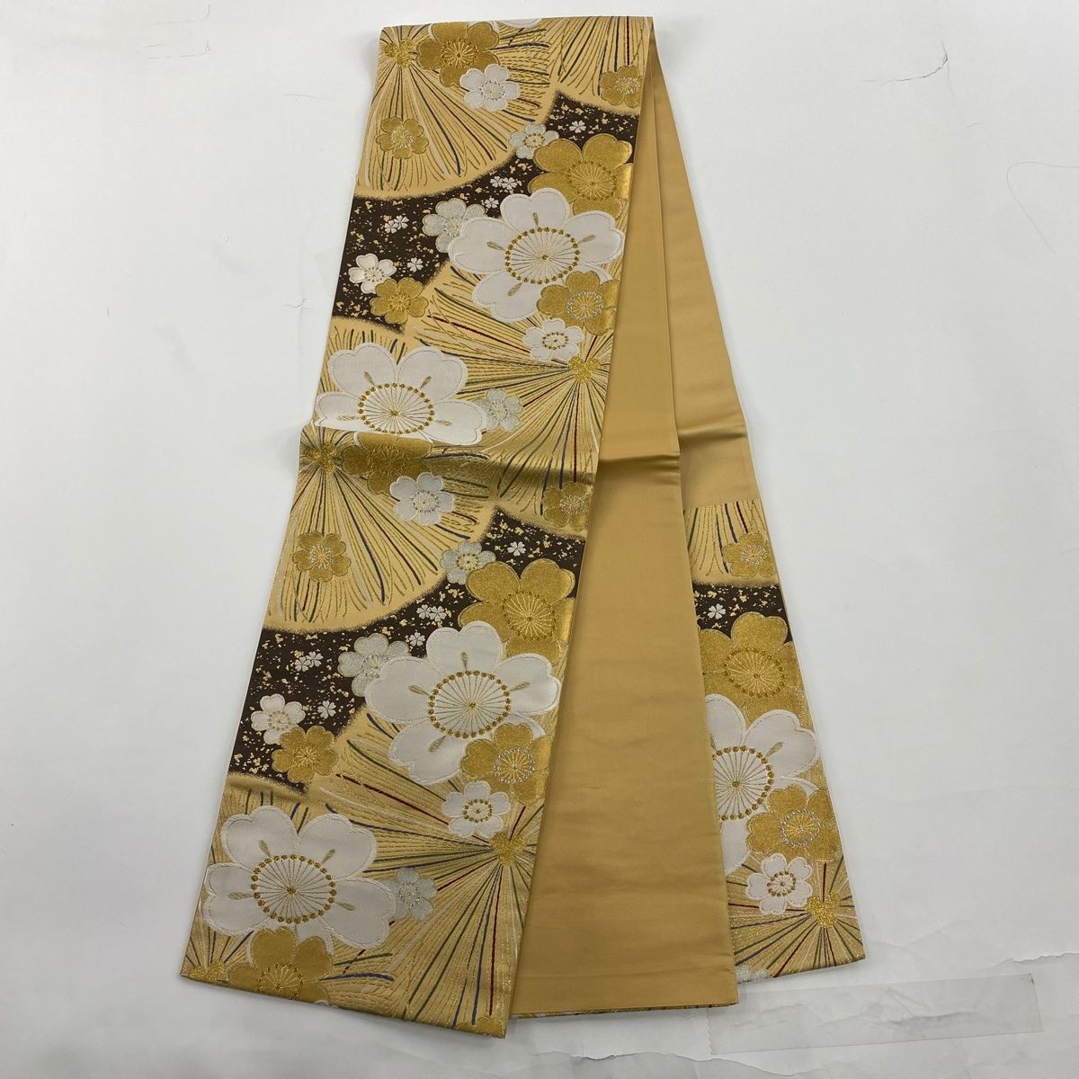 振袖 身丈165.5cm 裄丈68.5cm L 袷 袋帯フルセット 鳳凰 菊唐草