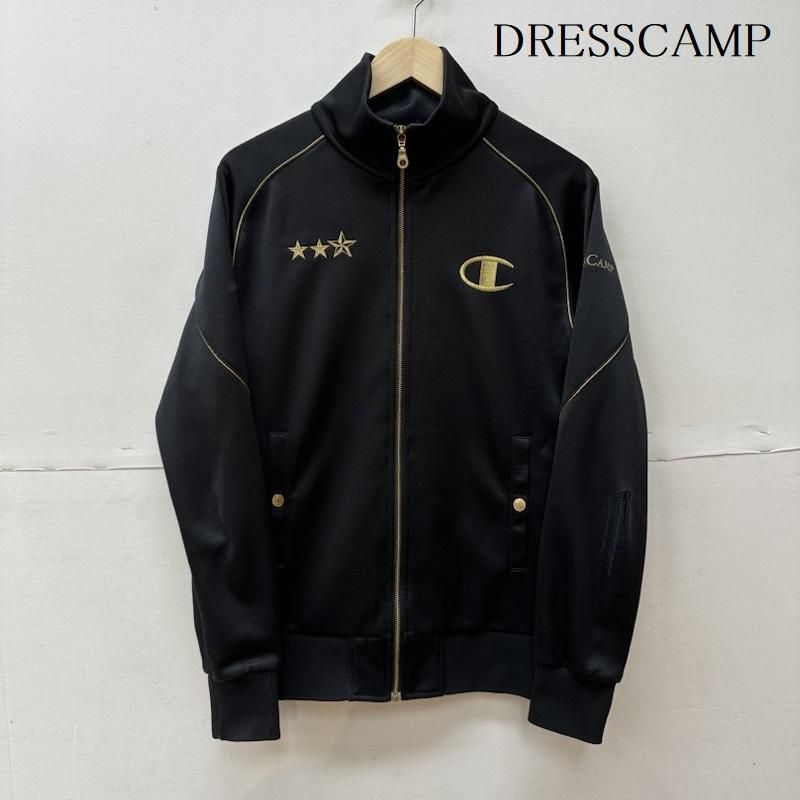 DRESSCAMP ドレスキャンプ ジャケット、上着 ジャンパー、ブルゾン Champion コラボ ロゴ トラック ジャケット ジャージ - メルカリ