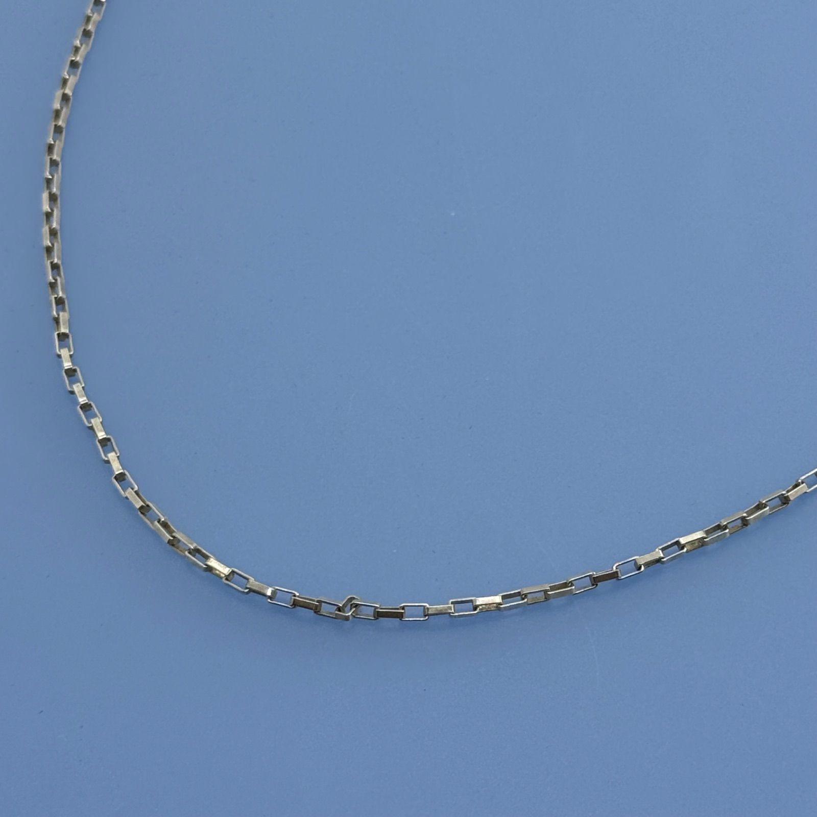 GUCCI ベネチアン スクエア 50cm 幅2mm チェーンのみ ネックレス