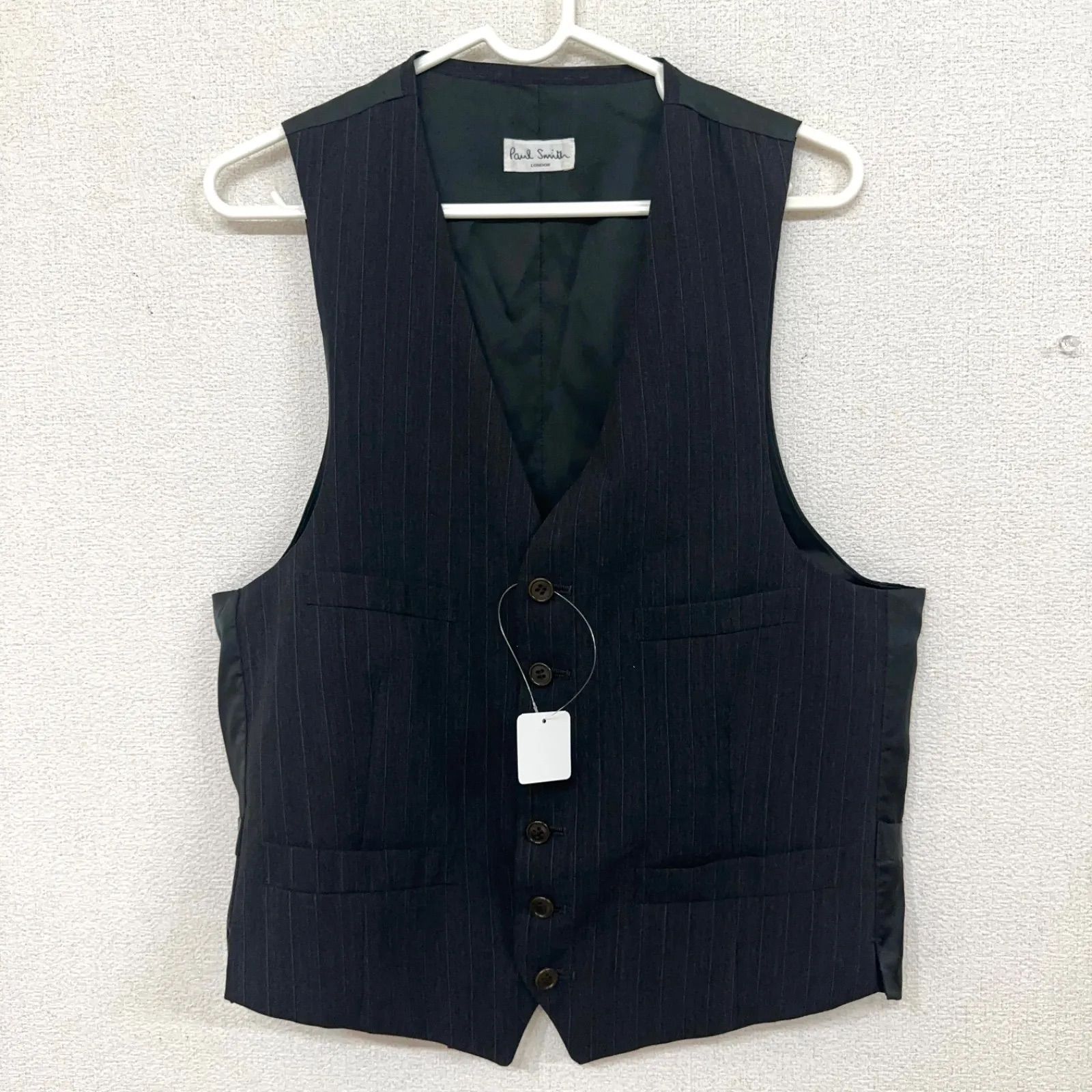 z314 Paul Smith ポールスミス スーツベスト ストライプ メンズ - メルカリ