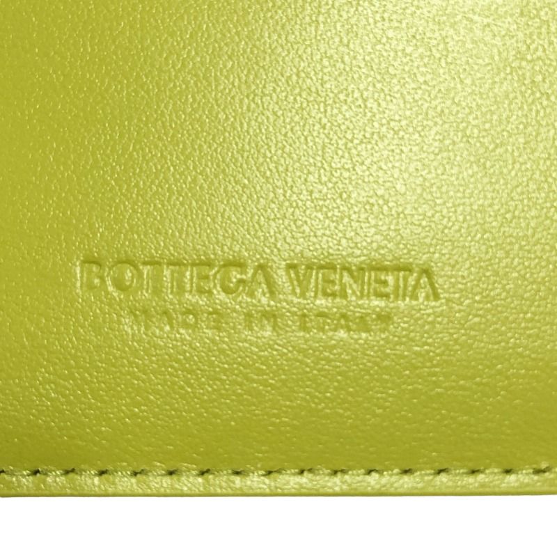 ボッテガ・ヴェネタ BOTTEGA VENETA スモール カセット 二つ折り