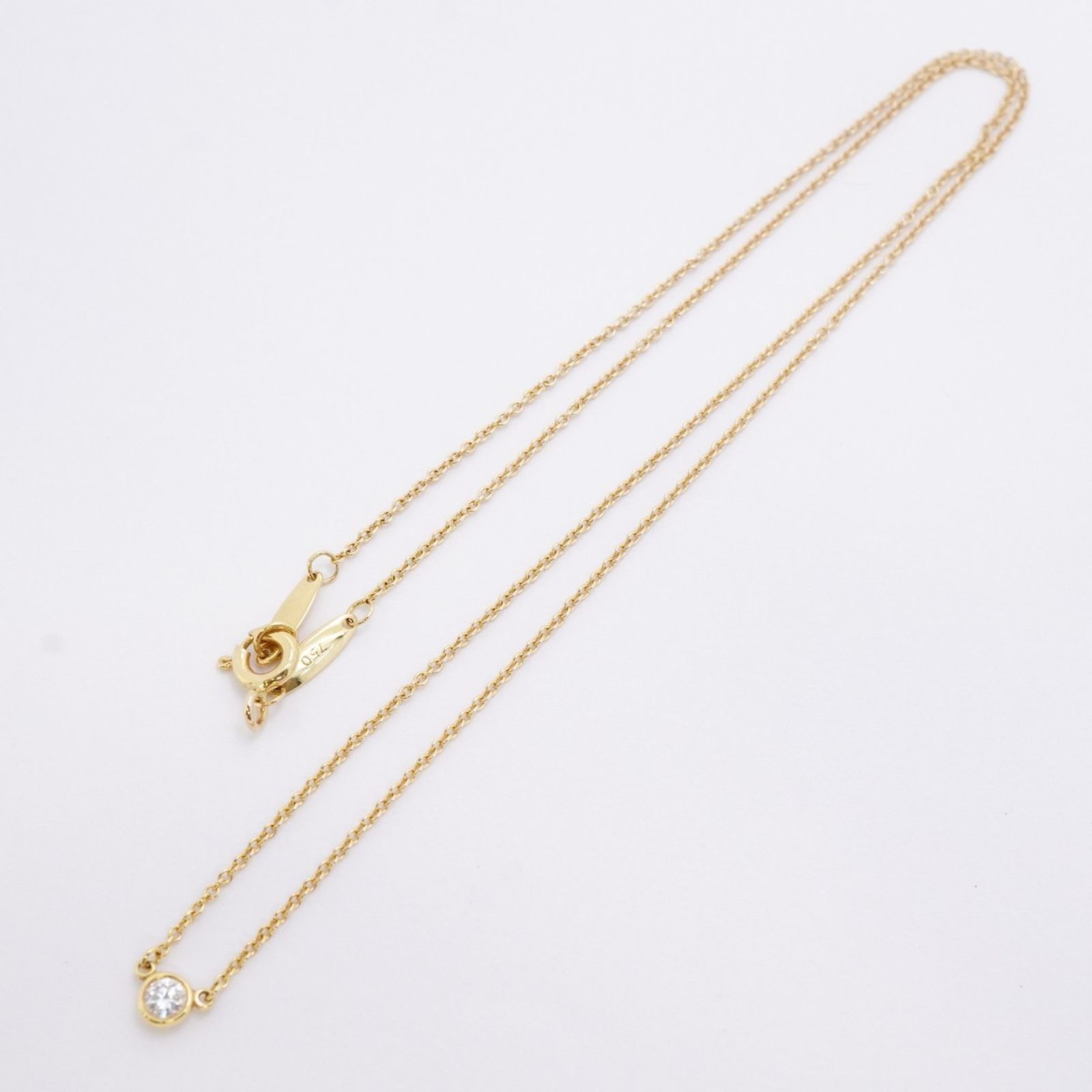 即日発送可能‼️ティファニー バイヤード 1Pダイヤ ネックレス ティファニー(Tiffany) ティファニー ネックレス バイザヤード