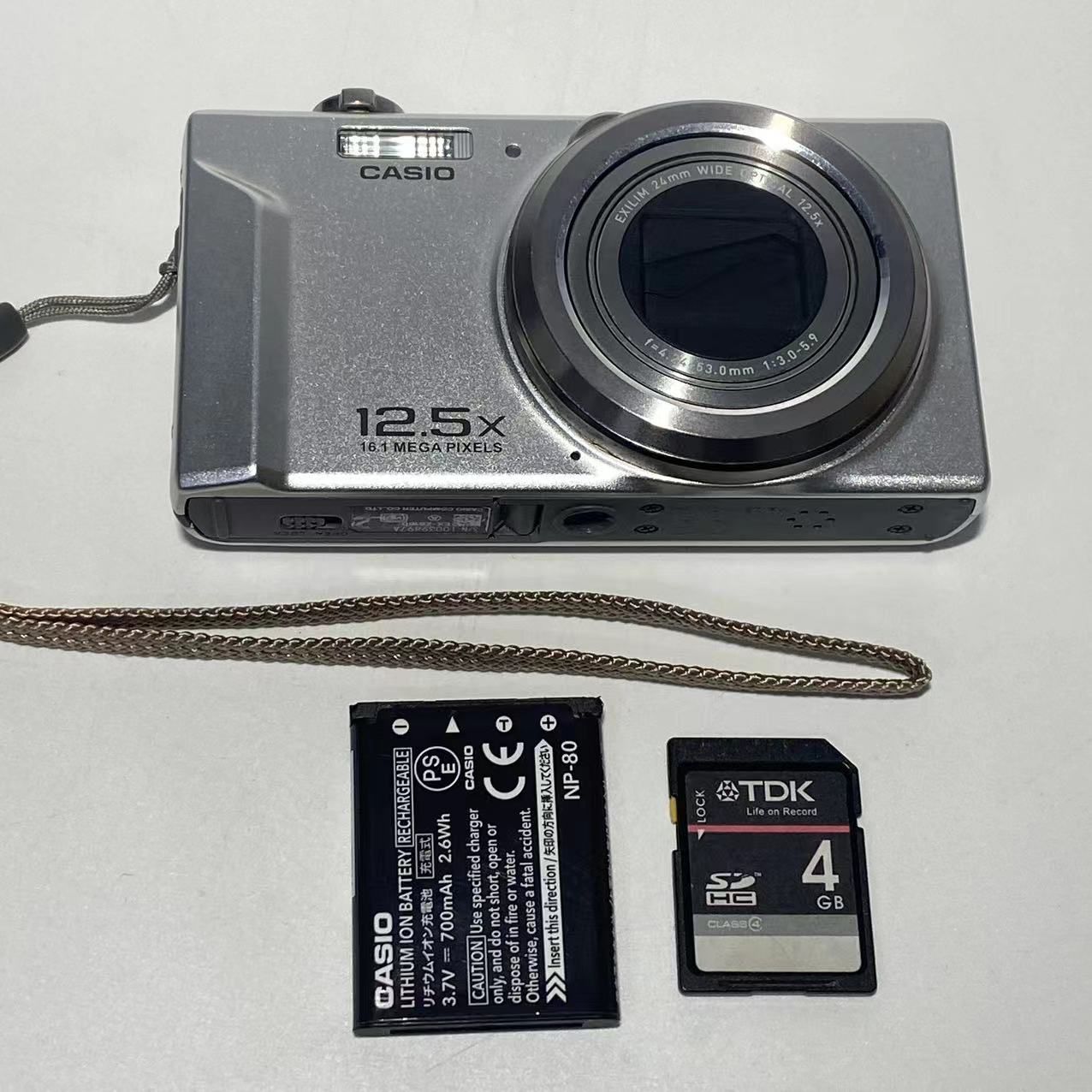 CASIO EXILIM EX-ZS160 シルバー 【公式通販】