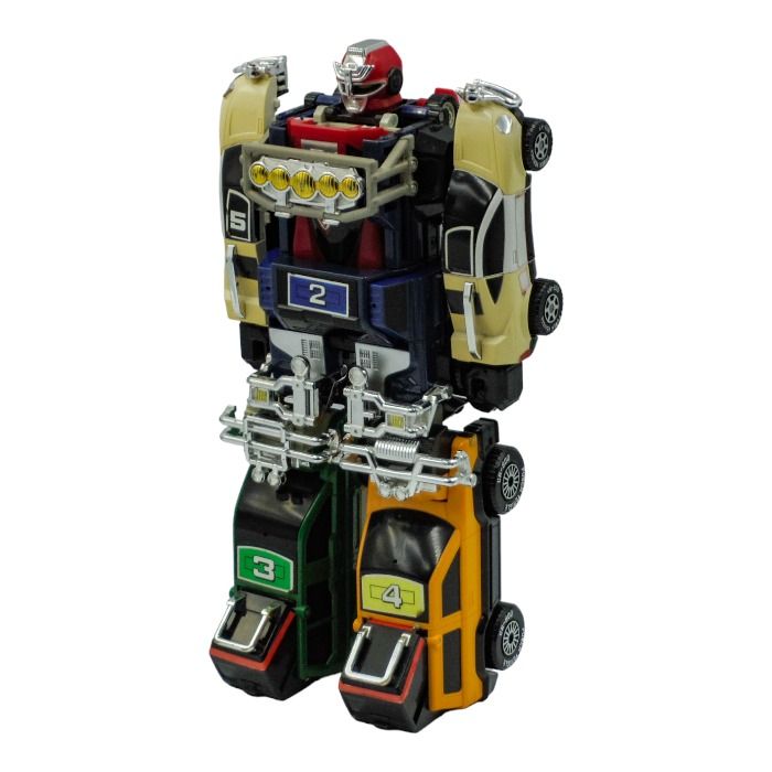 BANDAI 激走戦隊カーレンジャー 激走合体DX RVロボ 中古 a1 - メルカリ