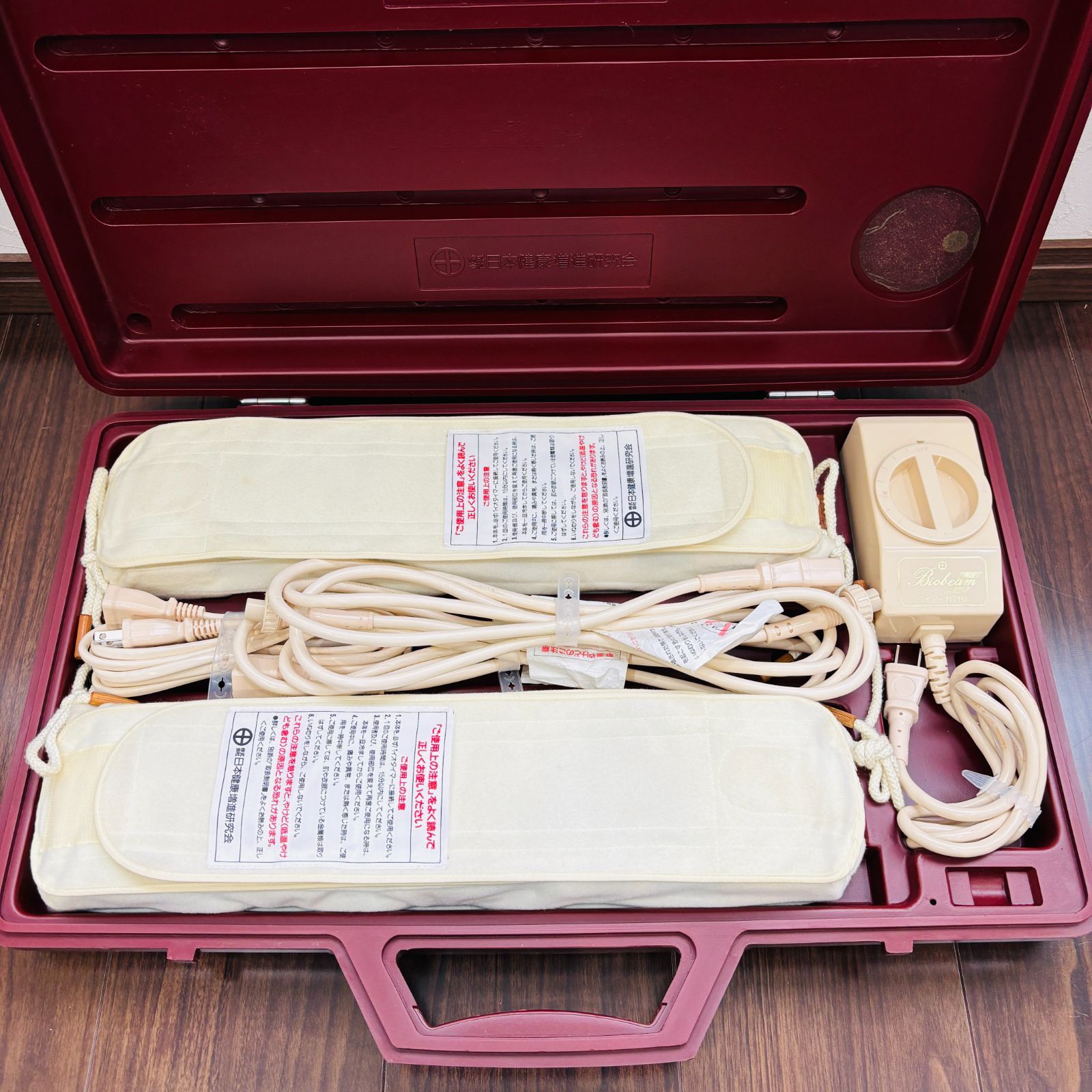 バイオビーム 59B-1200号 家庭用電気磁気治療器 動作 済 程度良好 即発送 タイマー付 ２個セット