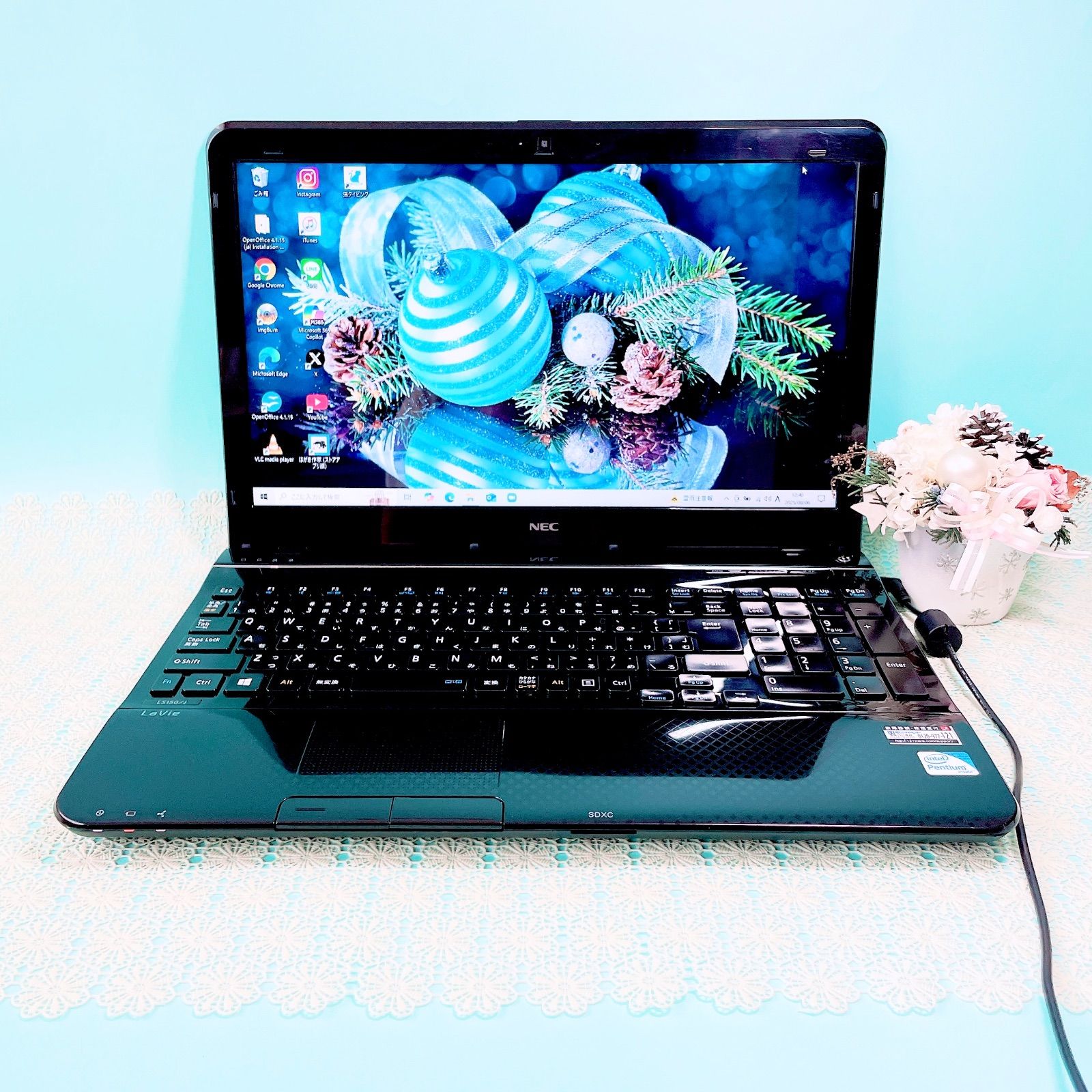 動作良好❣️カメラ付きノートパソコン✨️サクサク動く大容量SSD512GB