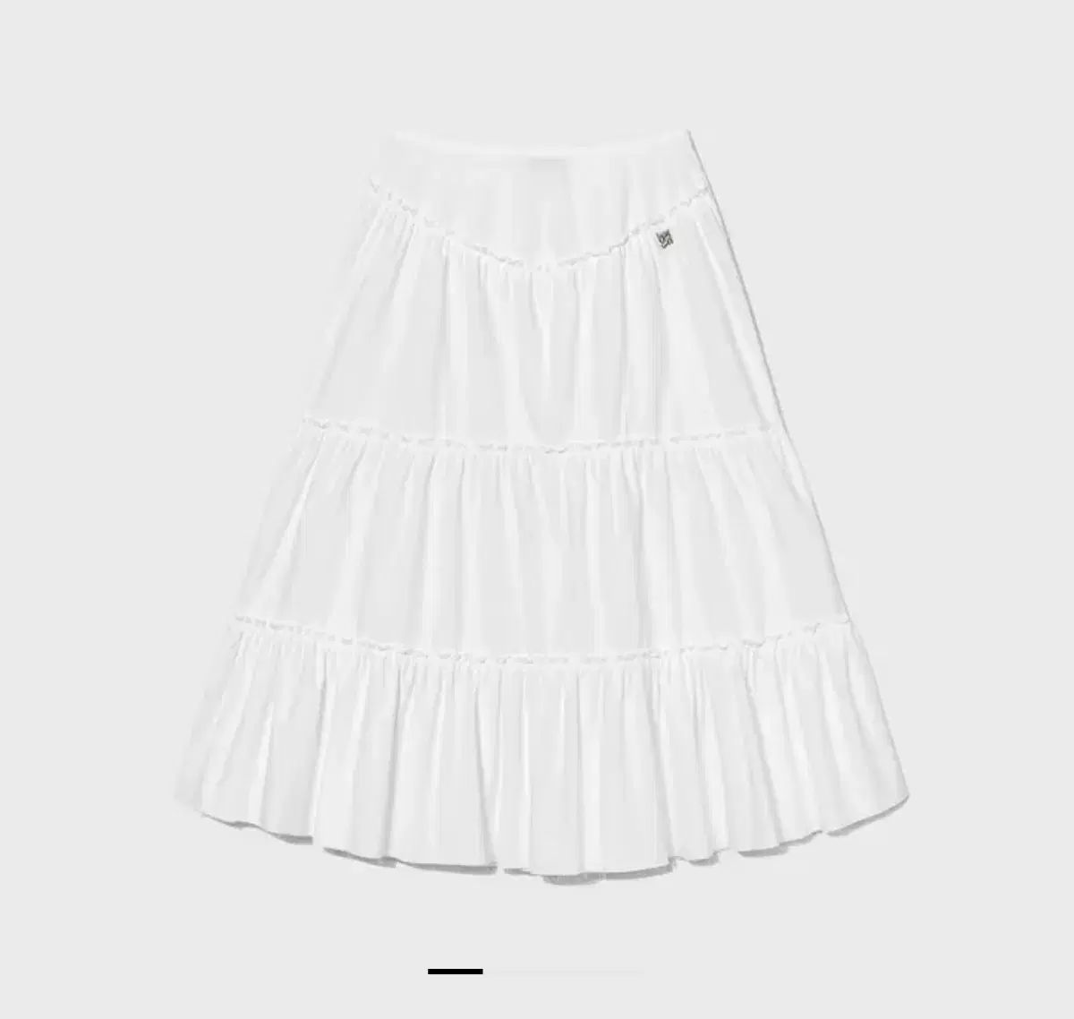 GLOWNY ロデオ ティアード フリル スカート S