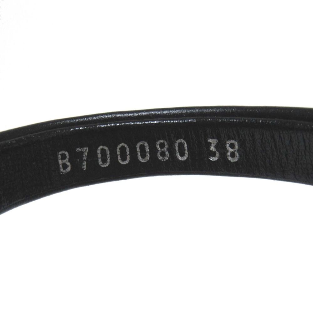 美品 Alexander McQueen アレキサンダーマックイーン アンクルストラップ デザインヒール サンダル サイズ38 約24.5cm ブラック レディース 古着  USED