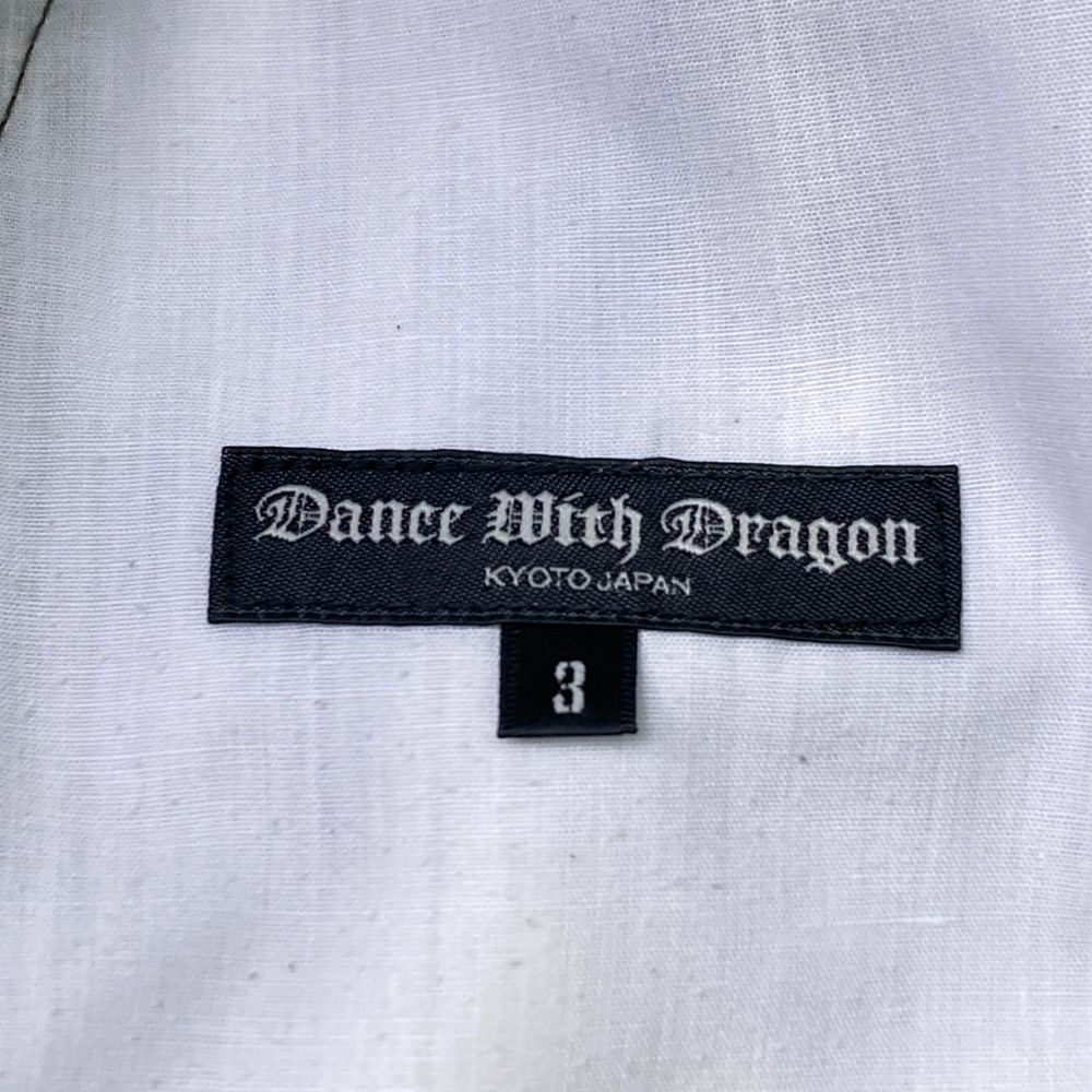 サイズ：3 DANCE WITH DRAGON ダンスウィズドラゴン ハーフ