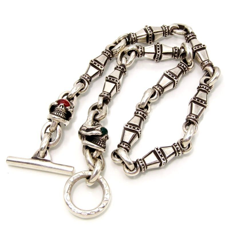 STOPLIGHT ストップライト ネックレス 2Skull Coffin Necklace